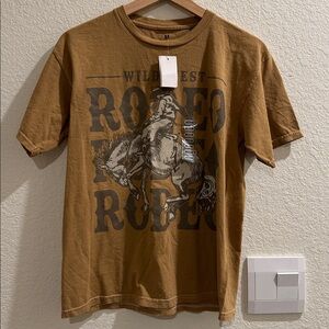 Wild West Rodeo Brown T-Shirt